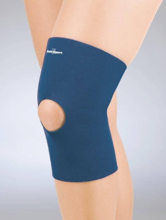 SAFETSPORT Neoprene Knee Sleeve Open/Closed SDHC