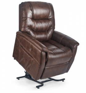 Golden Dione Lift Chair Medium lifted position