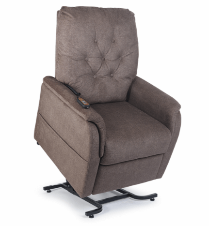 Golden Eirene Lift Chair in lifted position