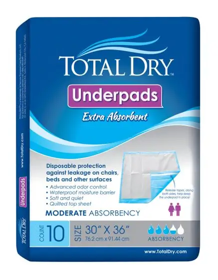 TotalDry Underpads