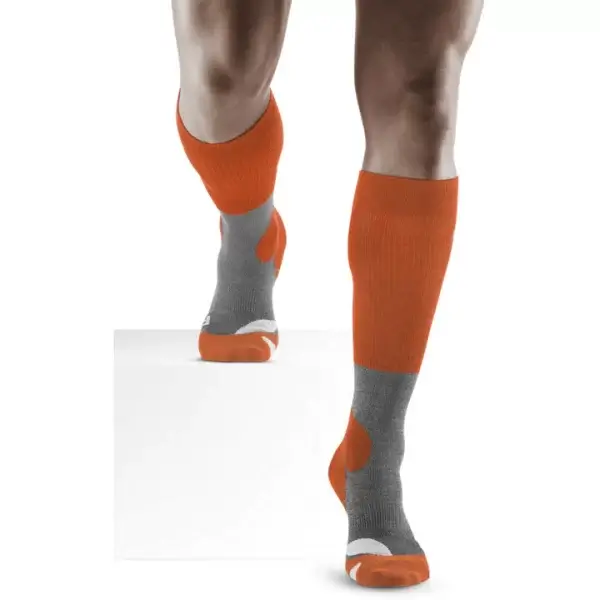 CEP Mens Hiking Merino Tall Compression Socks. Photo of the compression socks.