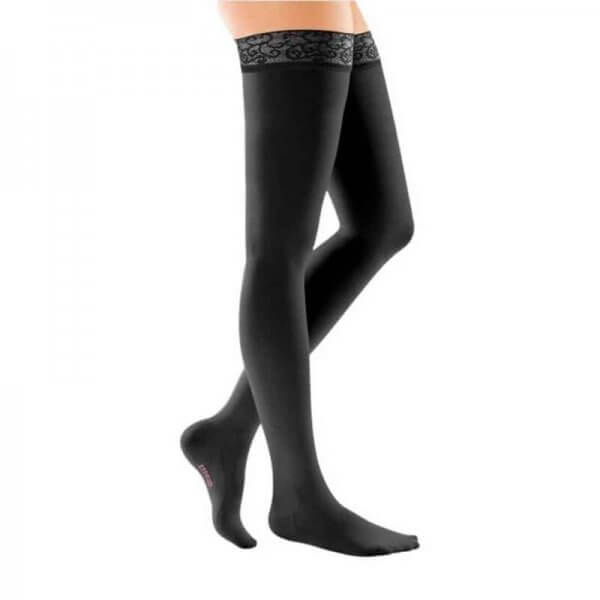 Mediven Comfort Compression Stockings Thigh High. Photo of the compression stockings.