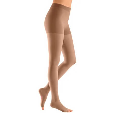 Mediven Plus Compression Stockings Pantyhose. Photo of the compression stockings.
