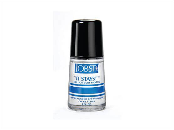 Jobst It Stays! Photograph of the bottle.