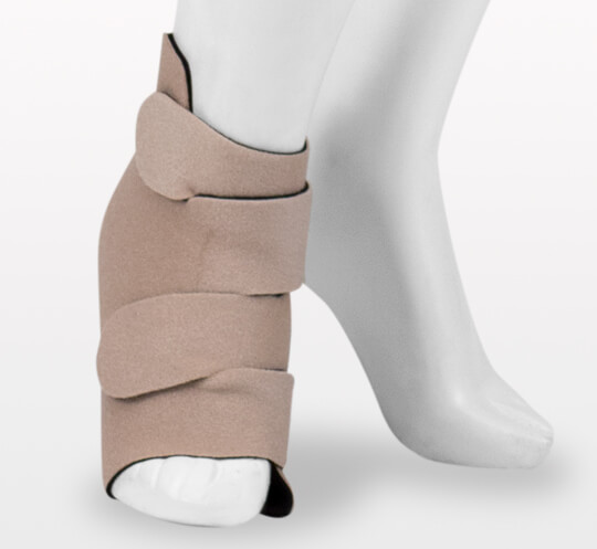 Juzo Compression Foot Wrap. Photograph of the wrap.